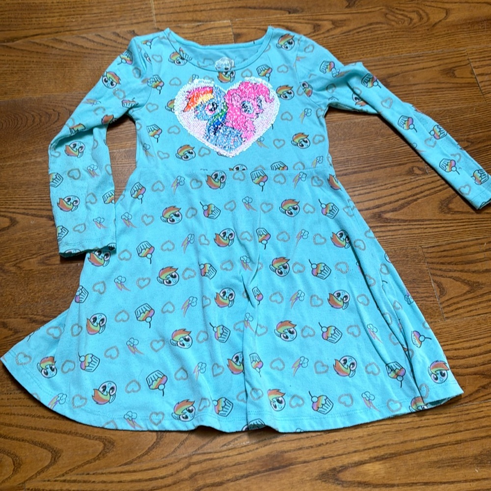 My Little Pony sequin changing dress